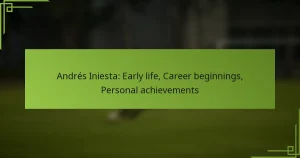 Andrés Iniesta: Early life, Career beginnings, Personal achievements