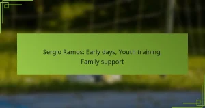 Sergio Ramos: Early days, Youth training, Family support